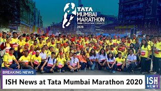 ISH News at Tata Mumbai Marathon 2020