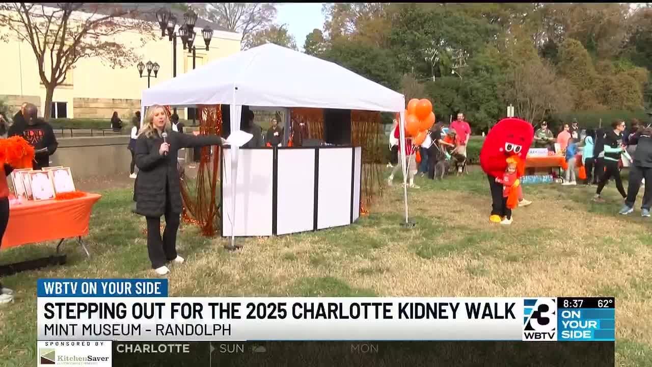 Hundreds participate in 2025 Charlotte Kidney Walk
