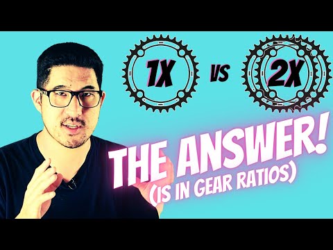 1x vs 2x Drivetrains For Gravel Bikes | The ANSWER! (Is In Gear Ratios)