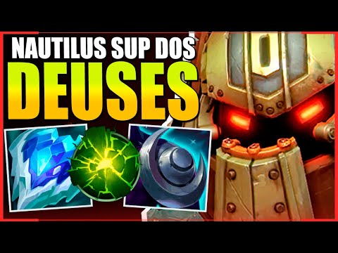 Como jogar de NAUTILUS e ITEMIZAR! Nautilus Gameplay League of Legends