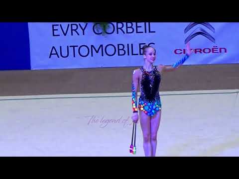 Julia EVCHIK (BLR) clubs - 2017 Corbeil senior AA