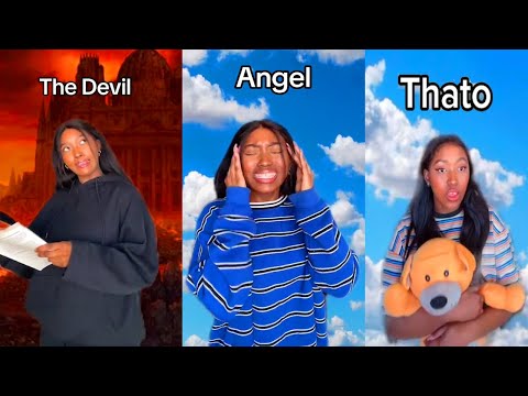 New Zayaan’s Funniest Angel vs Demon TikToks | Best Moments with Zaya, Zira, Eel & Others