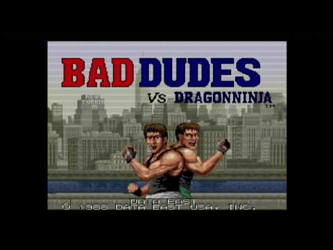 Bad Dudes   Arcade gameplay