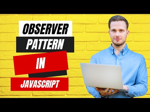 Observer Design Pattern in JavaScript