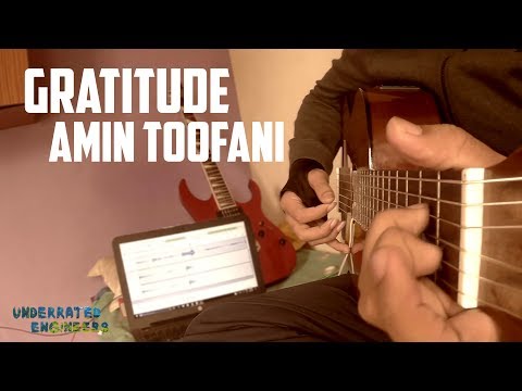 Solo Guitar Cover of: Gratitude | Amin Toofani