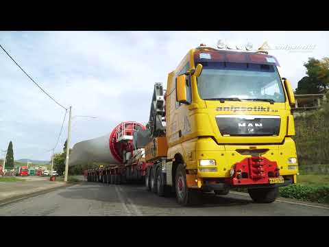 Anipsotiki transport of 80m blades