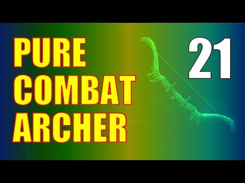 Skyrim Pure Combat Archer Build Walkthrough Part 21: Power Smithing and Giant Spiders