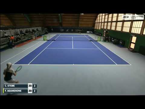 Cedrik-Marcel Stebe (GER) vs Franco Aganamenone (ITA), Forli 3 challenger, QuarterFinal