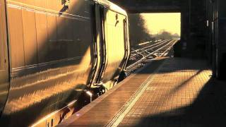 preview picture of video 'Irish Railways: Spring evening Railcar, Sallins, Ireland'