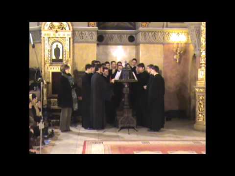 Melozii Romanului - Sfânta Liturghie - Răspunsurile mari gl. V, de Ierom. Ierotei