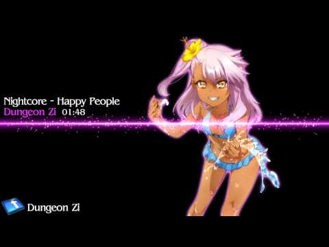 Nightcore - Happy People【Remix】
