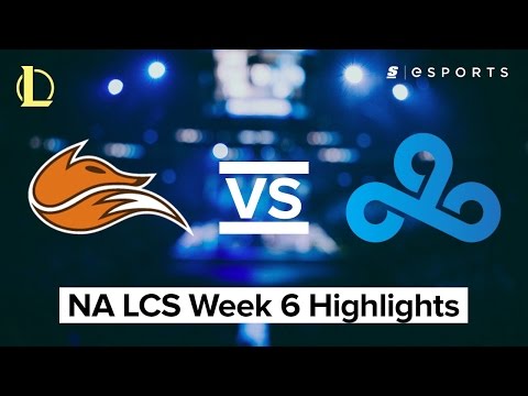 HIGHLIGHTS: Echo Fox vs. Cloud9 (2017 NA LCS Spring)