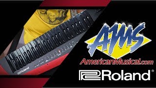 Video thumbnail for Roland Ax Edge Demo - American Musical Supply by American Musical Supply