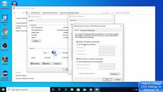 Change DNS To Google In Windows 10 | How to Set Up 8.8.8.8 DNS Server for Windows 10