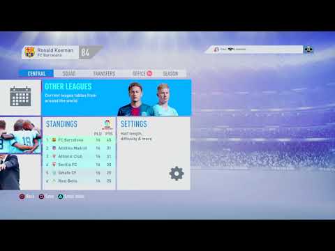 FIFA 19 FC BARCELONA CAREER MODE S2 EP 13 BACK TO BACK WINS