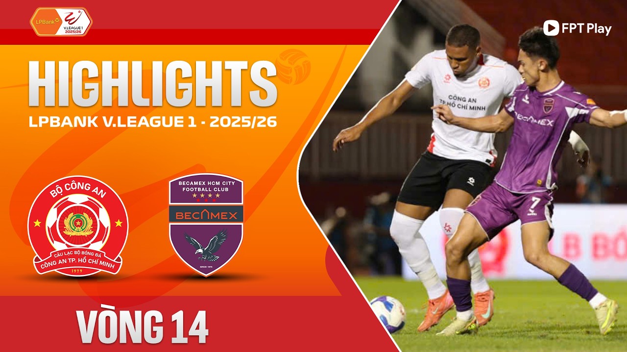 Công An Hồ Chí Minh City vs Becamex Ho Chi Minh City Highlights