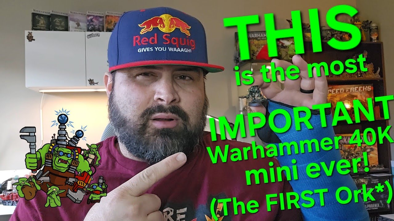 This is the MOST important Warhammer 40K mini of all time: the first 40k mini EVER!