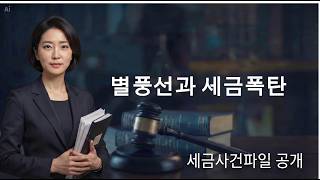 별풍선과 세금 폭탄  조세심판 사례 분석