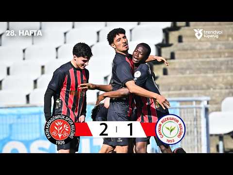 SK Fatih Karagümrük Istanbul 2-1 Çaykur Rizespo...