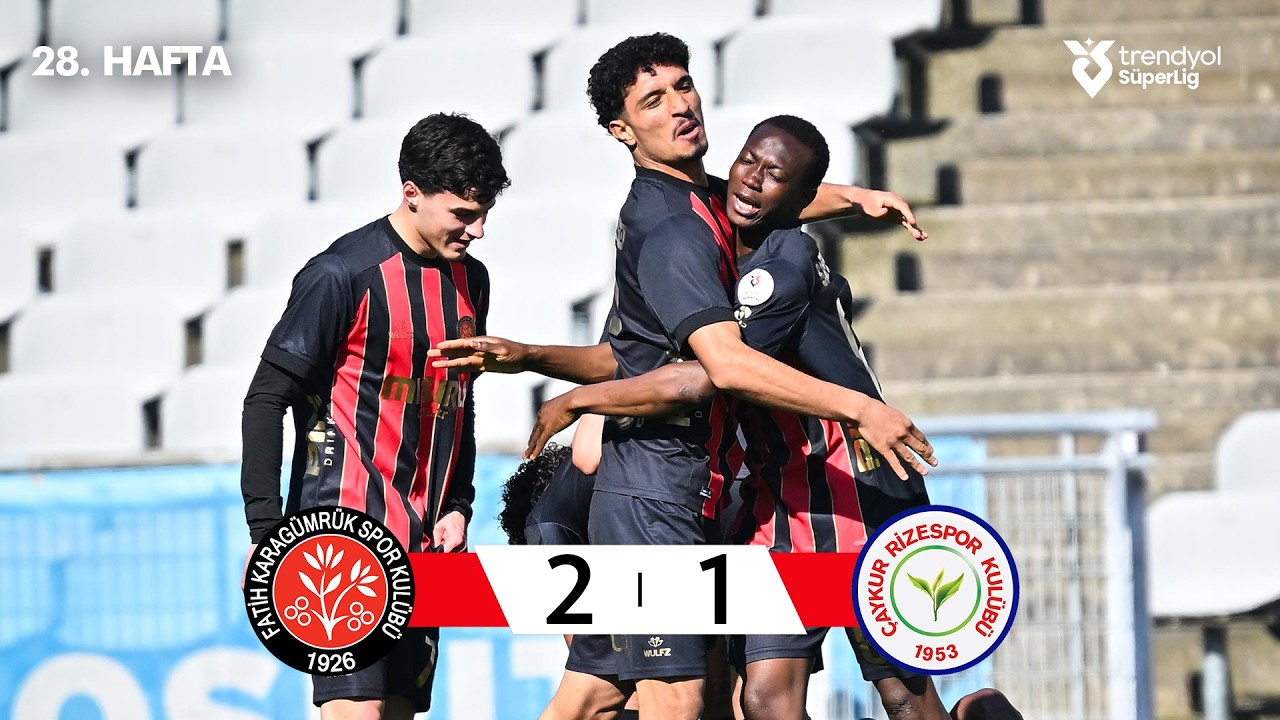 Fatih Karagümrük vs Çaykur Rizespor Highlights