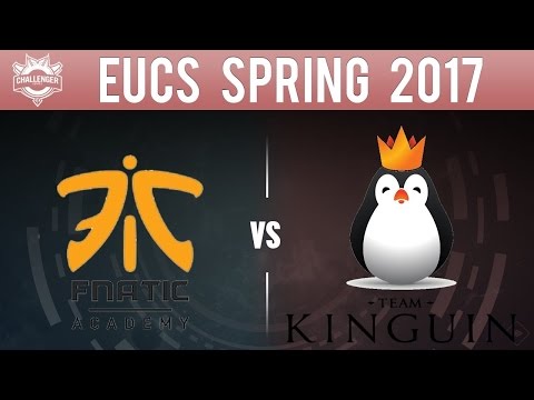 Fnatic Academy vs Kinguin - League Of Legends EU CS 2017 Spring Game 1