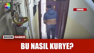 Kuryeden değişik hareketler!