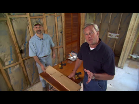 The Secret to Trimming Down a Hollow-Core Door - Today's Homeowner with Danny Lipford