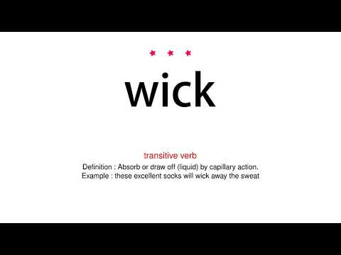 How to pronounce wick - Vocab Today
