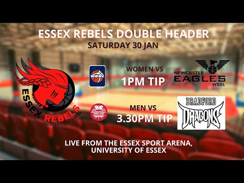 Essex Rebels Double Header - Women v Newcastle Eagles, Men v Bradford Dragons