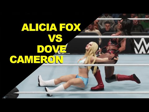 WWE 2K19 Alicia Fox vs Dove Cameron - Knockout Match