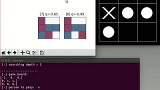 solve tic tac toe problem using mcts