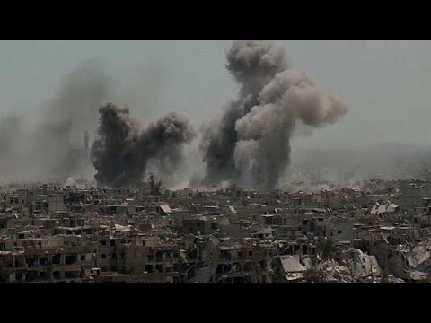 Palästinensisches Flüchtlingsviertel bei Damaskus weiterhin unter Beschuss