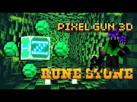 Pixel Gun 3D - Rune Stone Gameplay New Weapon in Mage Mode