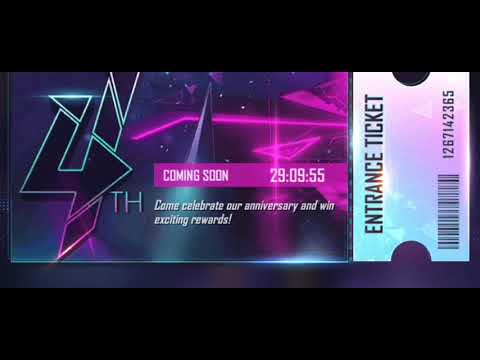 free fire new event Aug Ready for the party?      (KKR JS GAMINGE)...