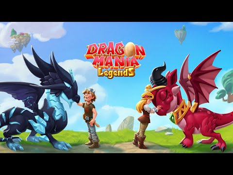 MINHA PRIMEIRA VEZ NO DRAGON MANIA! JOGO MOBILE GRÁTIS! 