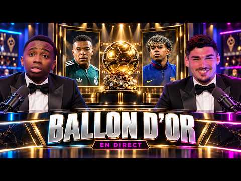 🔴 BALLON D’OR 2026 EN DIRECT | CÉRÉMONIE, CLASSEMENT ET VAINQUEUR