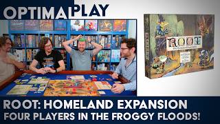 Root: The Homeland Expansion - Four Player Game featuring the Lilypad Diaspora