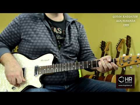 Godin Radiator Black Mirror - RARE | Reverb