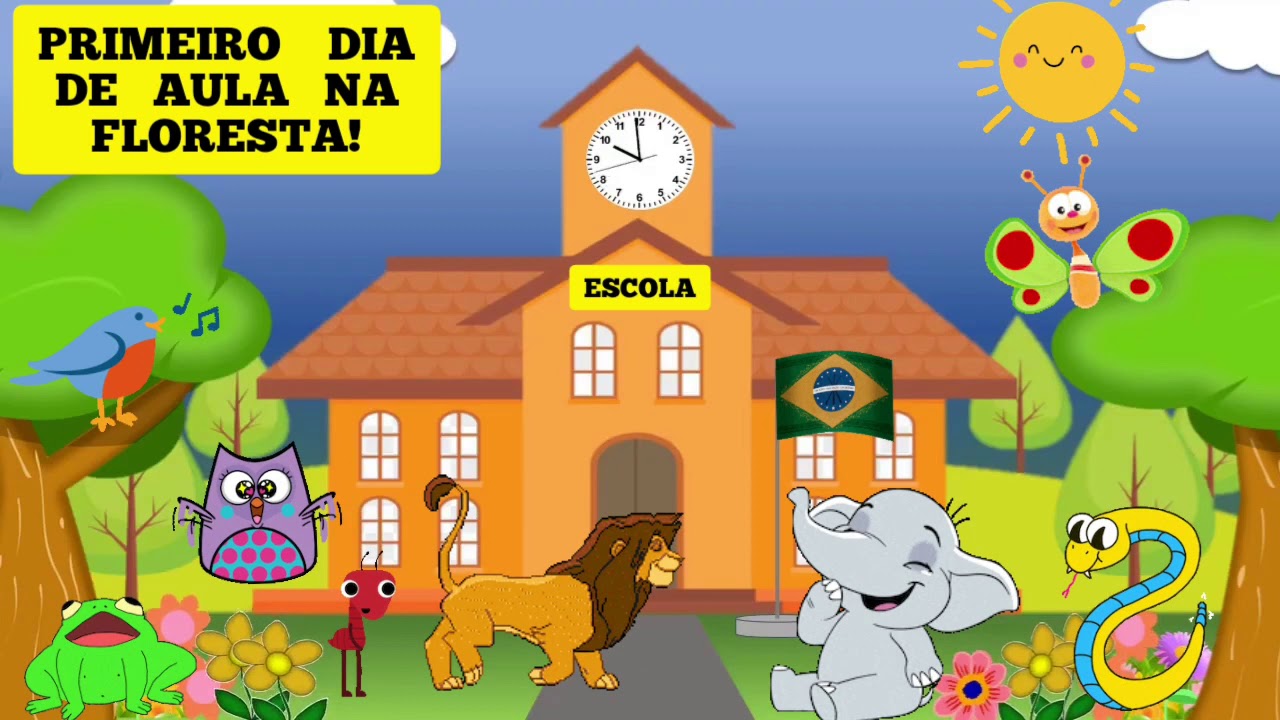 Watch Now História Primeiro Dia de Aula Na Floresta 🎶 Escola 🎶 Aulas Remotas História Primeiro Dia de Aula Na Floresta 🎶 Escola 🎶 Aulas Remotas