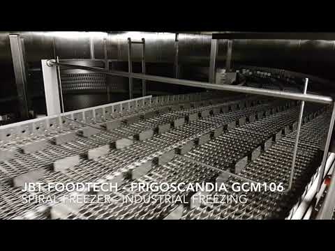 JBT Foodtech / Frigoscandia GCM106 spiral freezer - supplied by Industrial Freezing BV