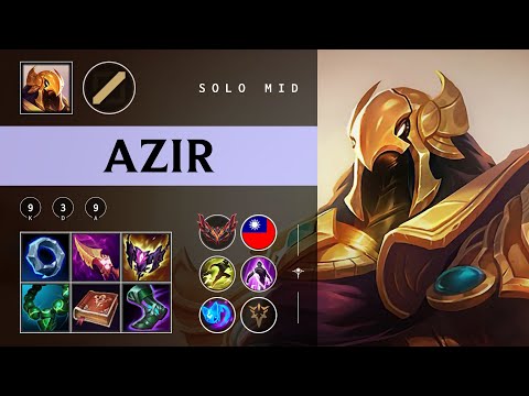 Azir Mid vs Syndra - TW Grandmaster Patch 25.23