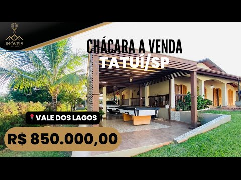 Chácara a Venda em Tatuí | R$ 850.000,00 | Planejados | Com documentação #tatui #chacaraavenda