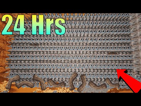 SOLO Spending 24 Hrs on A FiberCraft Server - Claimed Church Cave This is what Happens... Ark PvP