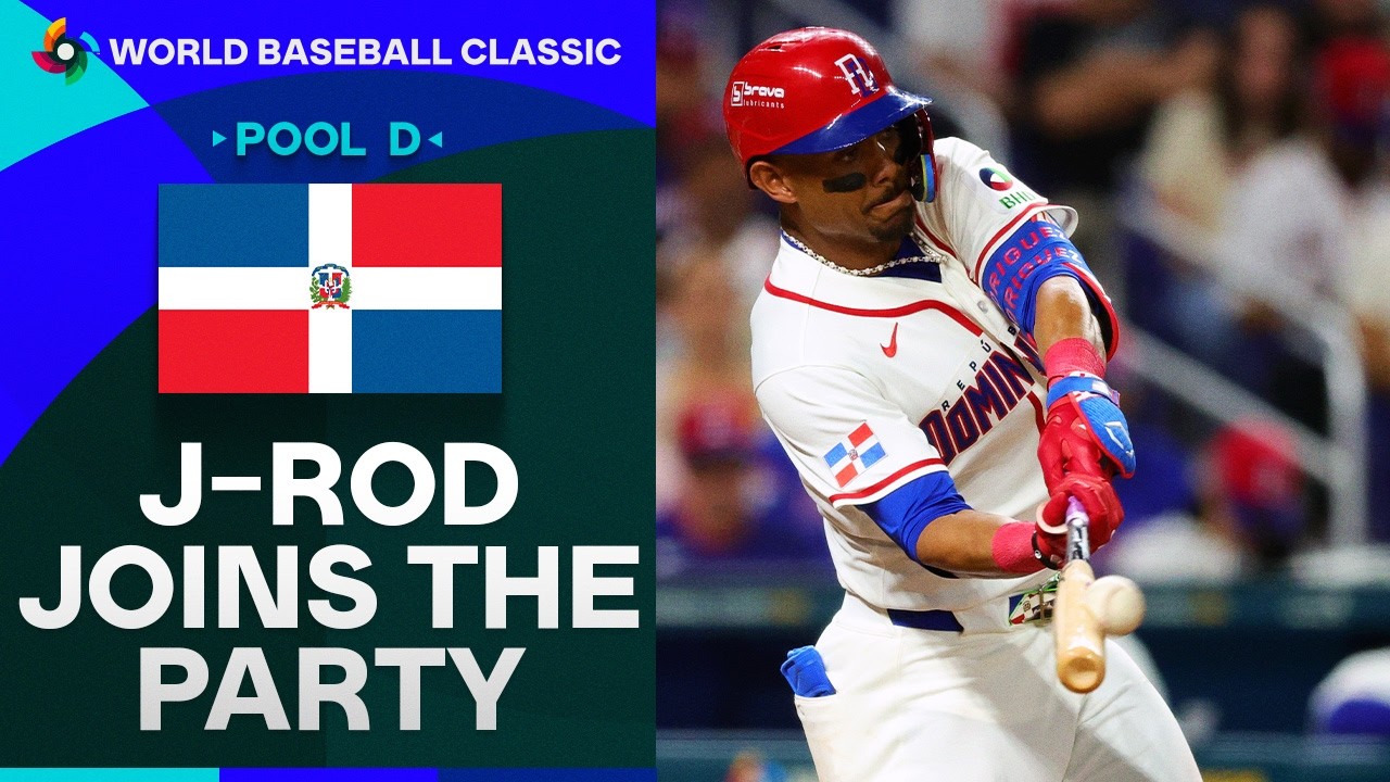 Julio Rodríguez smashes a solo home run for Team Dominican Republic! 🇩🇴 | World Baseball Classic