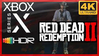 [4K/HDR] Red Dead Redemption 2 / Xbox Series X Gameplay