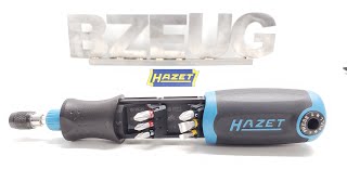 Hazet 810R-1 silent ratchet screwdriver.  Originally 2020 Advent Calendar Item, now also tool only.
