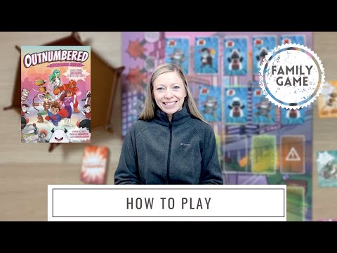 Outnumbered: Improbable Heroes | How to Play | Table Top Board Game | Family Board Game