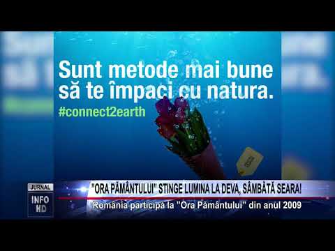 ”ORA PĂMÂNTULUI” STINGE LUMINA LA DEVA, SÂMBĂTĂ SEARA!