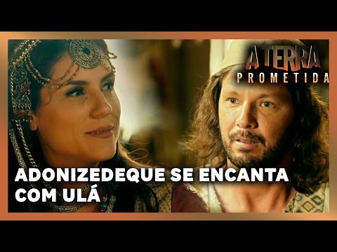 A TERRA PROMETIDA: Adonizedeque se encanta com Ulá
