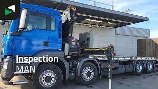 MAN TGS 35.360 TGS 8X2 HIAB X-HIDUO 228 E-3 Crane Machine transporte open laadbak vrachtwagen | Foto 4 - Autoline